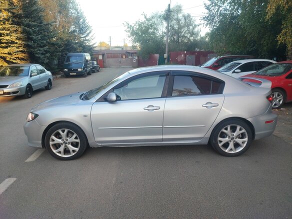 2007 Mazda 3 I (BK) Рестайлинг, серый, 450000 рублей - вид 3