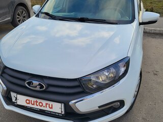 2019 Lada (ВАЗ) Granta I Рестайлинг, белый, 950000 рублей, вид 2