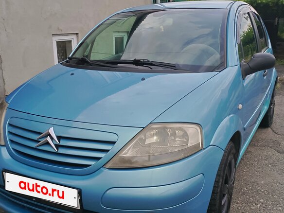 2003 Citroen C3 SensoDrive I, синий, 380000 рублей