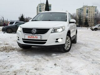 2009 Volkswagen Tiguan I, белый, 1200000 рублей, вид 2