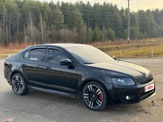 2014 Skoda Octavia III (A7), чёрный, 1200000 рублей, вид 2