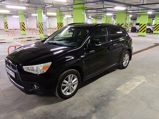2010 Mitsubishi ASX I, чёрный, 930000 рублей, вид 1