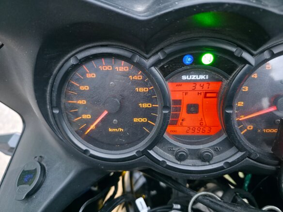 2005 Suzuki V-Strom DL 650, синий, 320000 рублей - вид 7