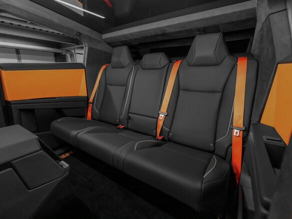 2024 Tesla Cybertruck Cyberbeast, оранжевый, 18500000 рублей - вид 35