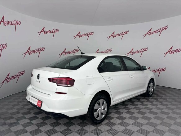 2021 Volkswagen Polo VI, белый - вид 4