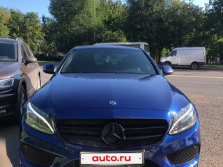 2015 Mercedes-Benz C-Класс 200 IV (W205), синий, 3000000 рублей, вид 3