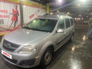 2013 Lada (ВАЗ) Largus I, серебристый, 450000 рублей, вид 1