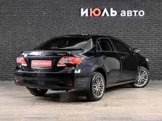 2013 Toyota Corolla X (E140, E150) Рестайлинг, чёрный, 999000 рублей, вид 4