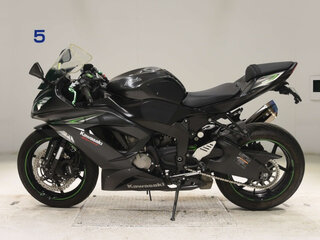 2016 Kawasaki ZX-6 Ninja, чёрный, 770000 рублей, вид 2