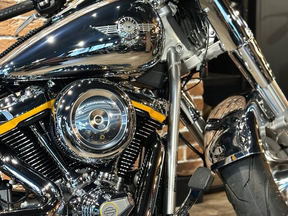 2025 Harley-Davidson Fat Boy, чёрный, 6000000 рублей - вид 15