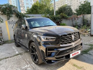 2019 Infiniti QX80 I Рестайлинг 2, чёрный, 10000000 рублей, вид 3