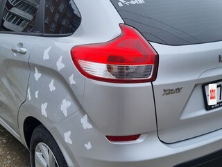 2017 Lada (ВАЗ) XRAY I, серебристый, 765000 рублей, вид 4