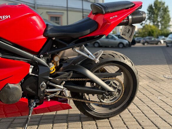 2006 Triumph Daytona 675, красный, 415000 рублей - вид 14