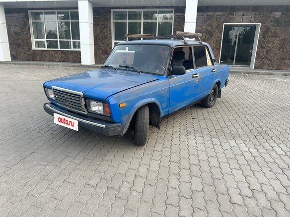 2005 Lada (ВАЗ) 2107, синий, 90000 рублей