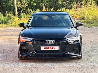 2021 Audi A6 40 TFSI V (C8), чёрный, 2990000 рублей, вид 5