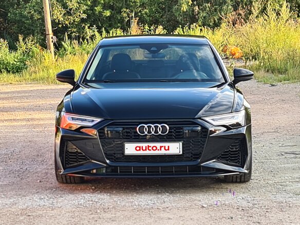 2021 Audi A6 40 TFSI V (C8), чёрный, 3200000 рублей - вид 4