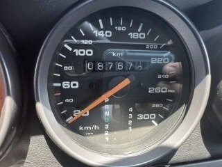 1992 Porsche 911 Carrera III (964), синий - вид 8