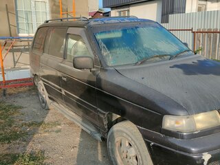 1996 Mazda MPV I (LV), синий, 390000 рублей, вид 1