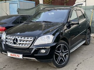 2008 Mercedes-Benz M-Класс 320 II (W164) Рестайлинг, чёрный, 1650000 рублей, вид 1