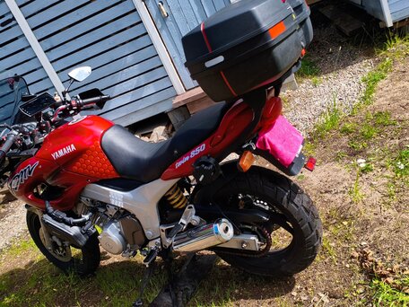 1997 Yamaha TDM850, красный, 270000 рублей, вид 3