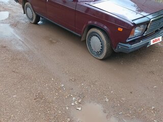 2005 Lada (ВАЗ) 2107, пурпурный, 150000 рублей, вид 1