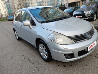 2007 Nissan Tiida I, серебристый, 470000 рублей, вид 4