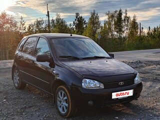 2012 Lada (ВАЗ) Kalina I, чёрный, 345000 рублей, вид 4