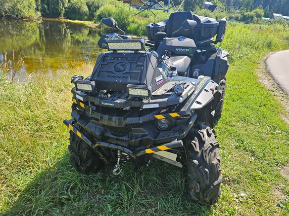 2016 Stels ATV-800 Guepard Cargo, чёрный, 830000 рублей - вид 1