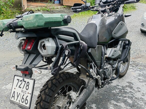 2008 Yamaha XT660Z Tenere, чёрный, 600000 рублей - вид 3