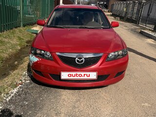 2005 Mazda 6 I (GG), красный, 400000 рублей, вид 1