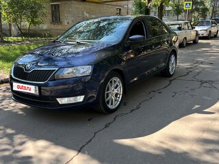 2016 Skoda Rapid I, синий, 1380000 рублей, вид 1