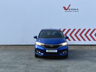 2018 Honda Fit III Рестайлинг, синий, 1110000 рублей, вид 4