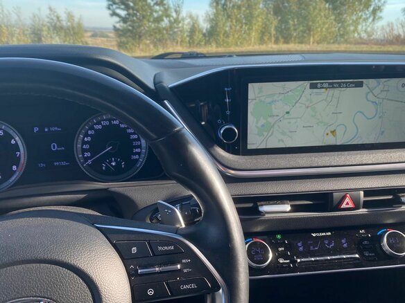 2019 Hyundai Sonata VIII (DN8), жёлтый, 2090000 рублей - вид 7