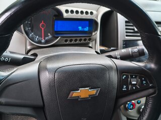 2012 Chevrolet Aveo II, чёрный, 570000 рублей, вид 4