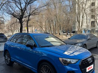 2019 Audi Q3 35 TFSI II (F3), голубой, 2850000 рублей, вид 2