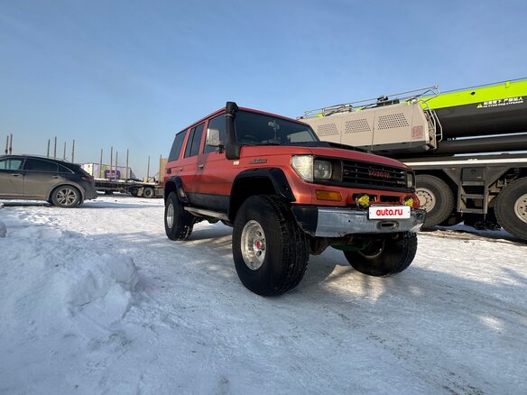 1990 Toyota Land Cruiser Prado 70 Series, оранжевый - вид 33