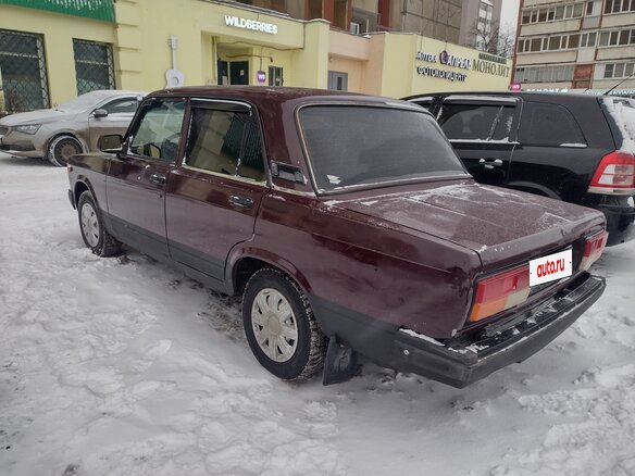 2008 Lada (ВАЗ) 2107, пурпурный, 250000 рублей - вид 4