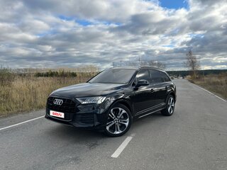 2020 Audi Q7 45 TDI II (4M) Рестайлинг, чёрный, 8590000 рублей, вид 3