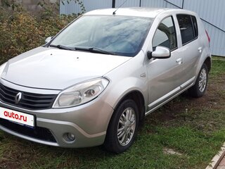 2013 Renault Sandero I, серый, 605000 рублей, вид 1
