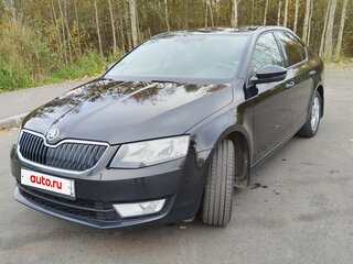 2013 Skoda Octavia III (A7), чёрный, 1655000 рублей, вид 1