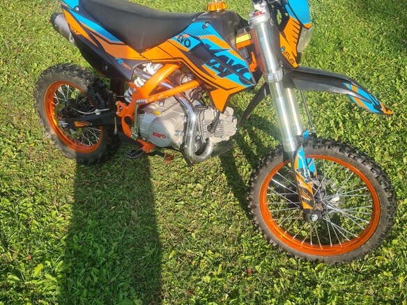 2022 Kayo Evolution K125EM, голубой, 80000 рублей - вид 3