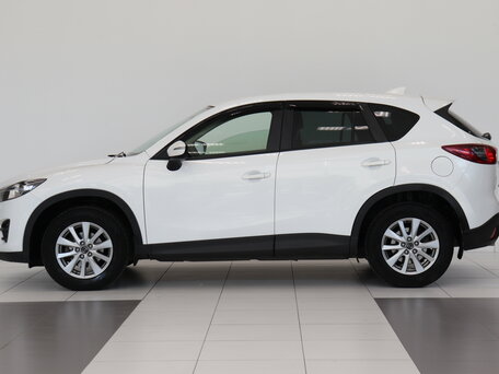 2015 Mazda CX-5 I Рестайлинг, белый, 1715000 рублей, вид 4
