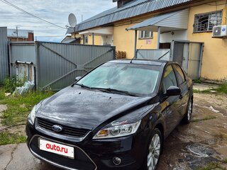 2008 Ford Focus II Рестайлинг, чёрный, 799000 рублей, вид 2