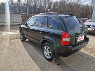 2008 Hyundai Tucson I, зелёный, 750000 рублей, вид 4