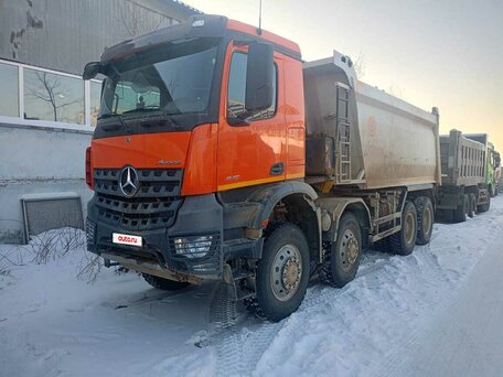 2022 Mercedes-Benz Arocs, оранжевый, 14000000 рублей, вид 1