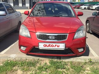 2010 Kia Rio II Рестайлинг, красный, 445000 рублей, вид 1