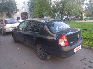 2006 Renault Symbol I Рестайлинг, чёрный, 160000 рублей, вид 2