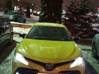 2018 Toyota Camry VIII (XV70), чёрный, 2300000 рублей, вид 2