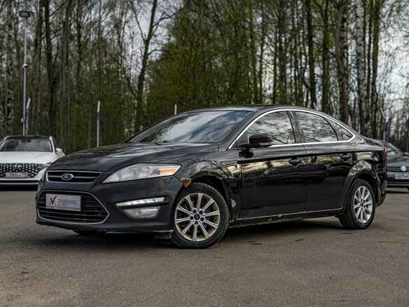 2013 Ford Mondeo IV Рестайлинг, чёрный