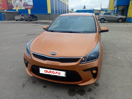 2017 Kia Rio IV, оранжевый, 950000 рублей, вид 1